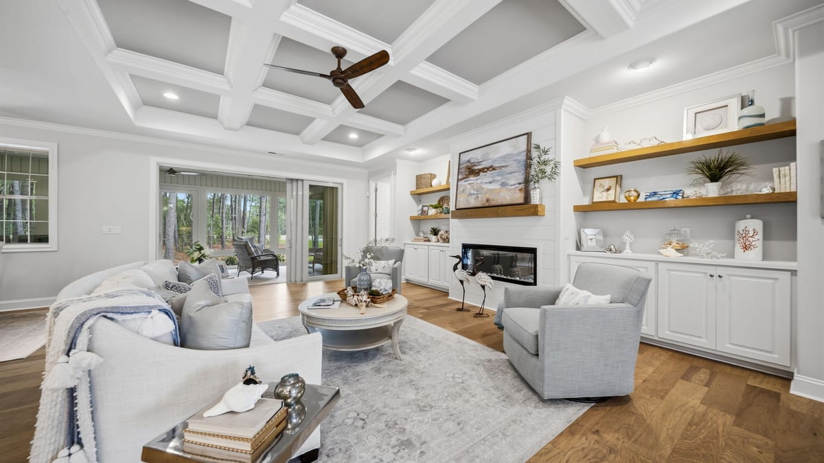 The Pine Island — Living Room
