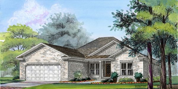 Egret floor plan exterior