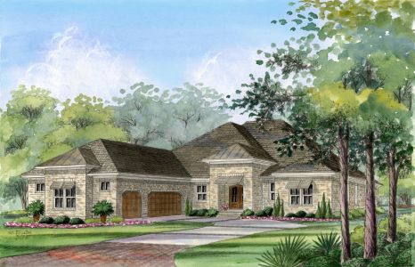 Pine Island floor plan exterior
