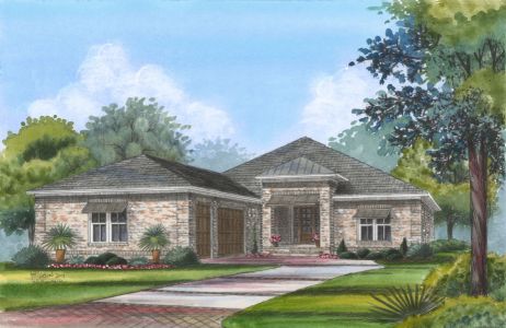 Sanibel floor plan exterior